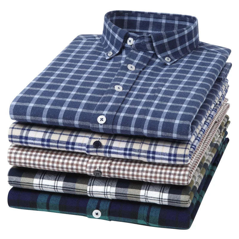 Men's Cotton Casual Shirt – Various Styles
