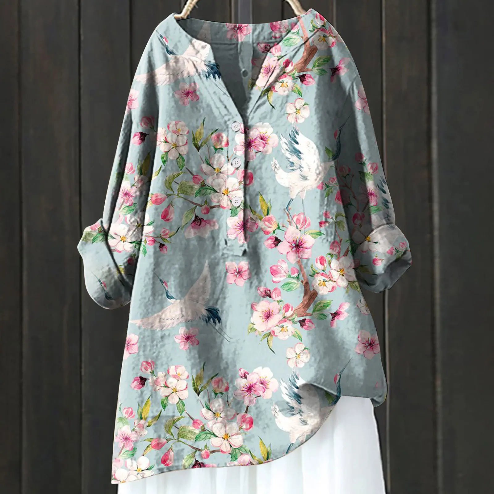Women's Fine Floral Blouse