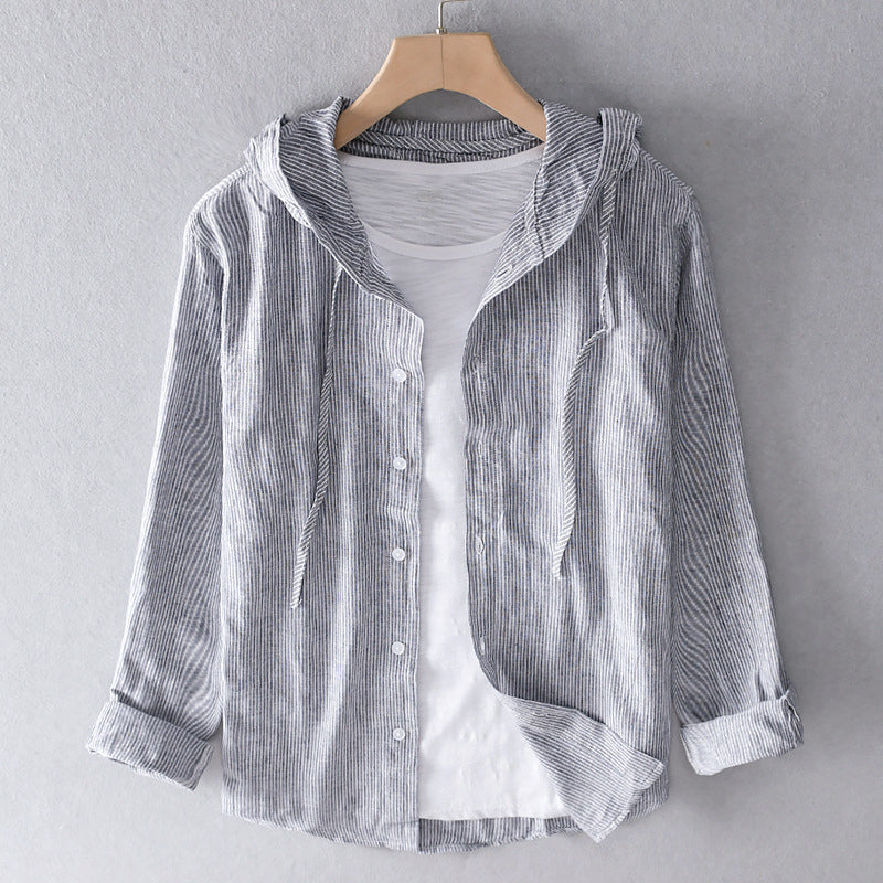 Women's Relaxed Hooded Blouse