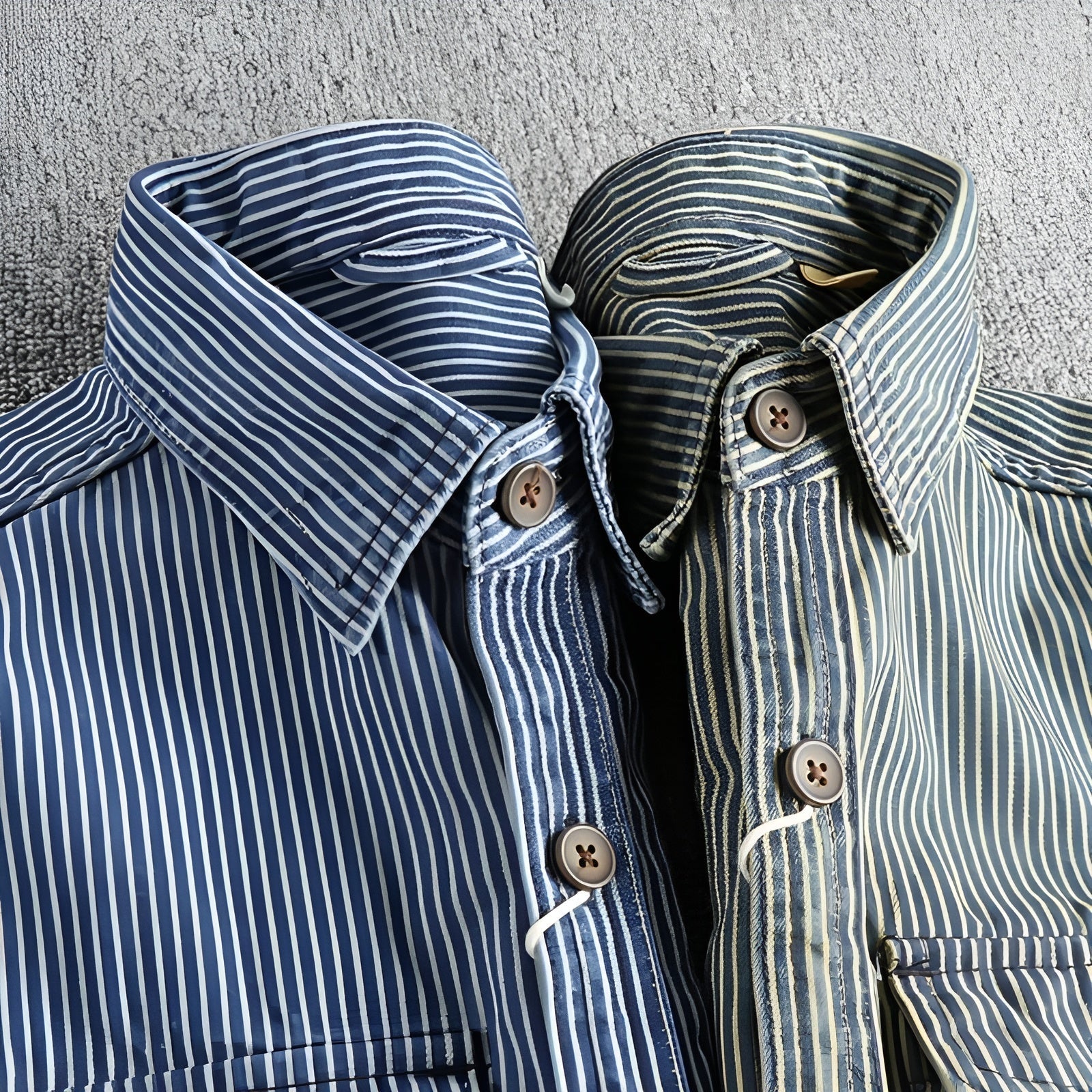 Men's Cargo Denim Shirt