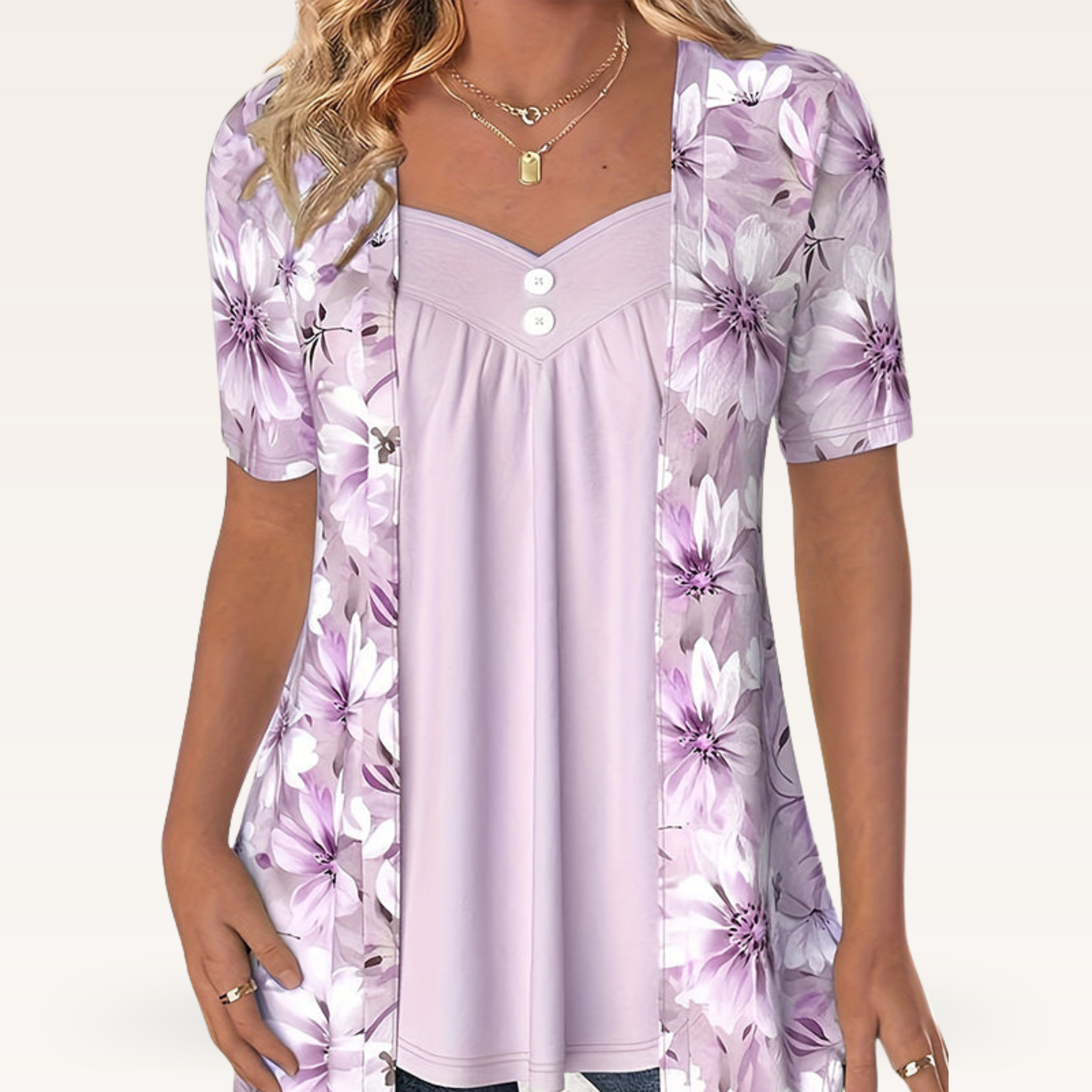 Women's Floral Print Blouse