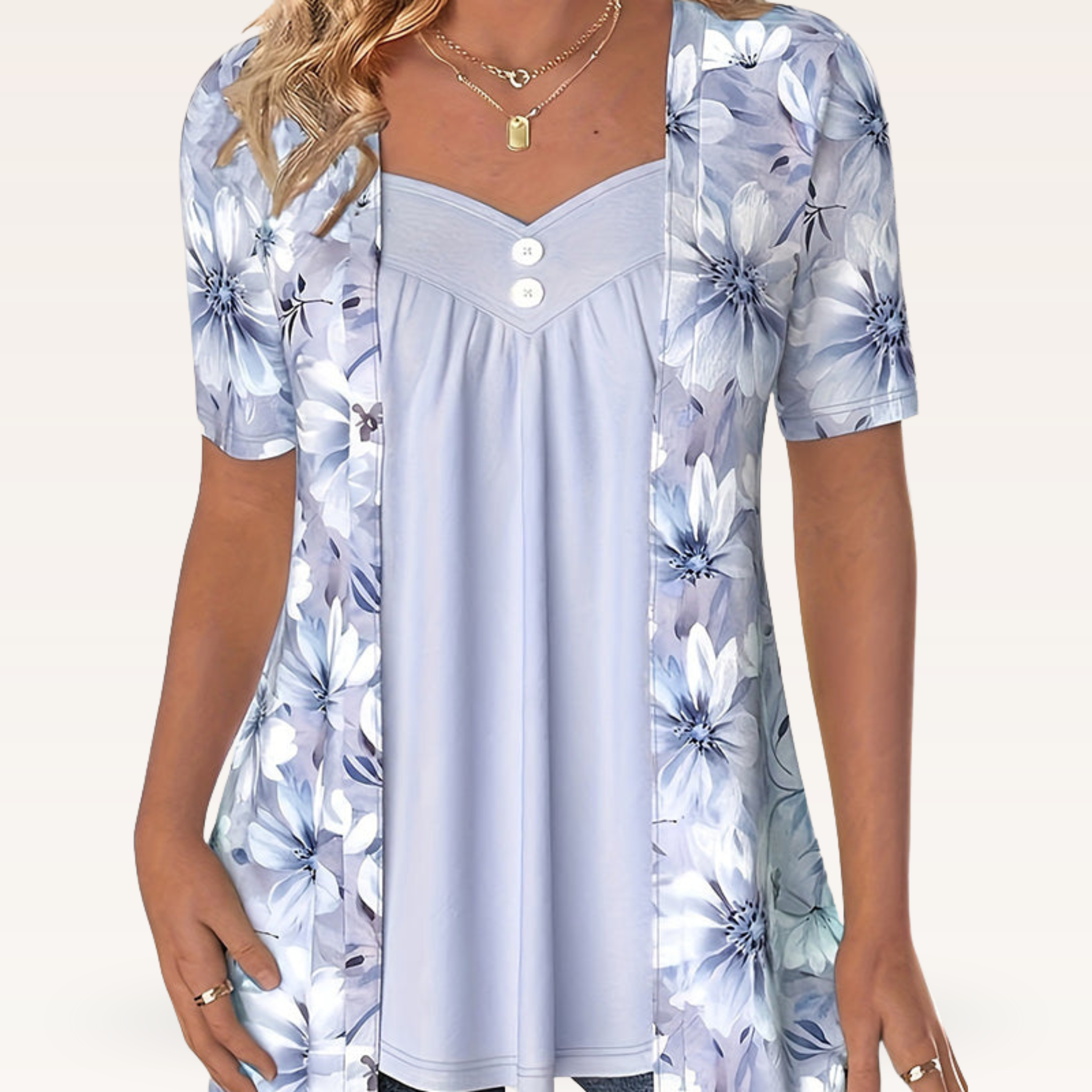 Women's Floral Print Blouse
