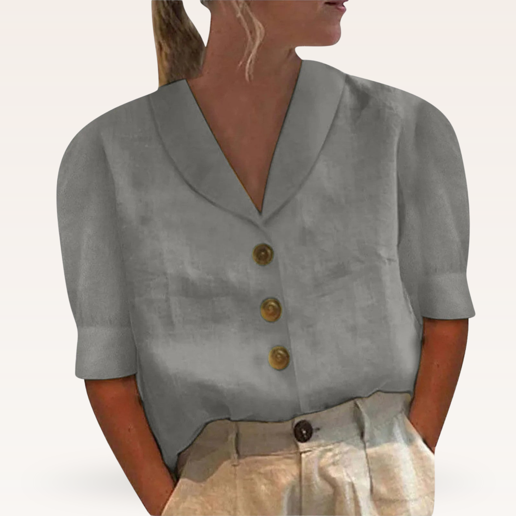 Relaxed Comfort Shirt – White