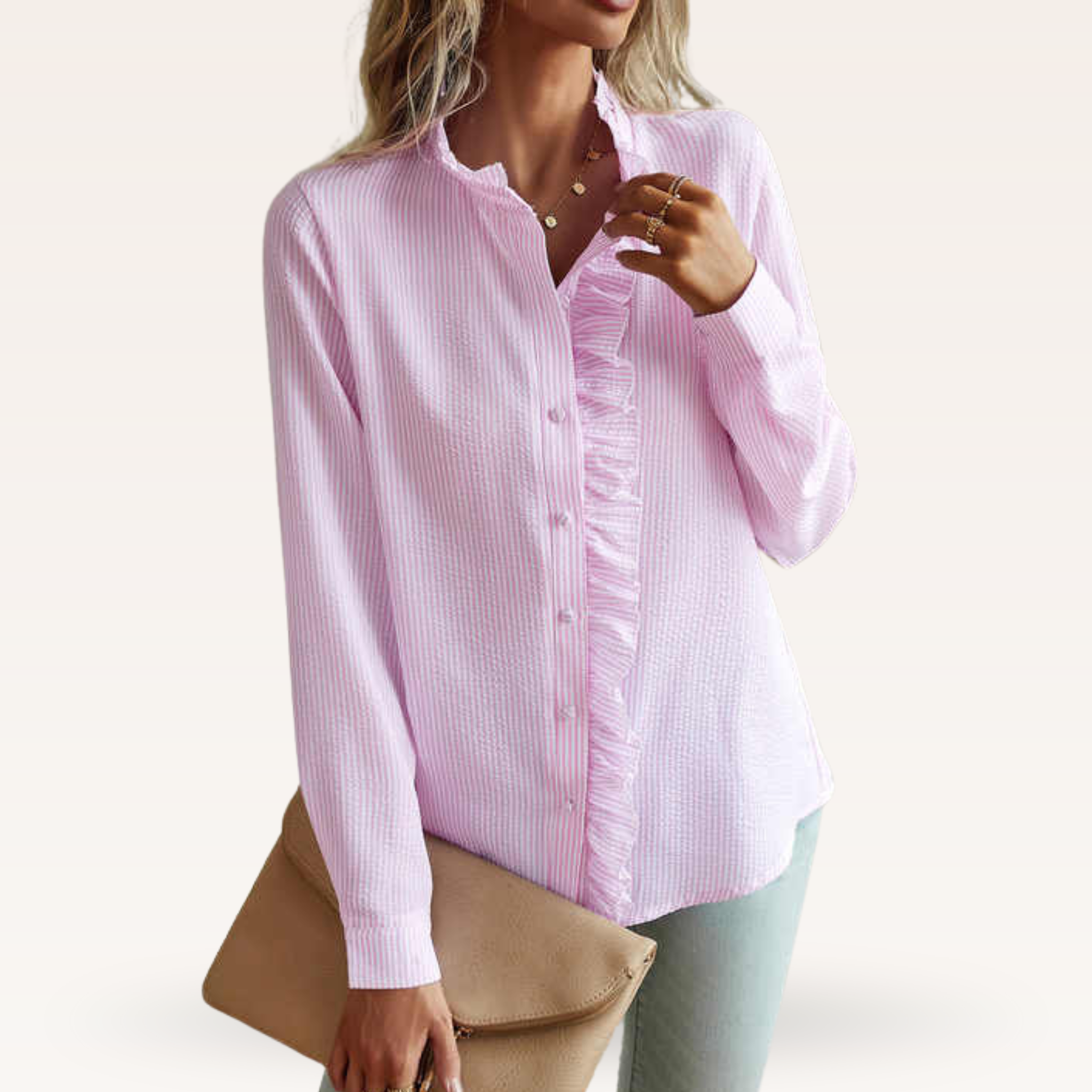 Women's Elegant Floral Blouse