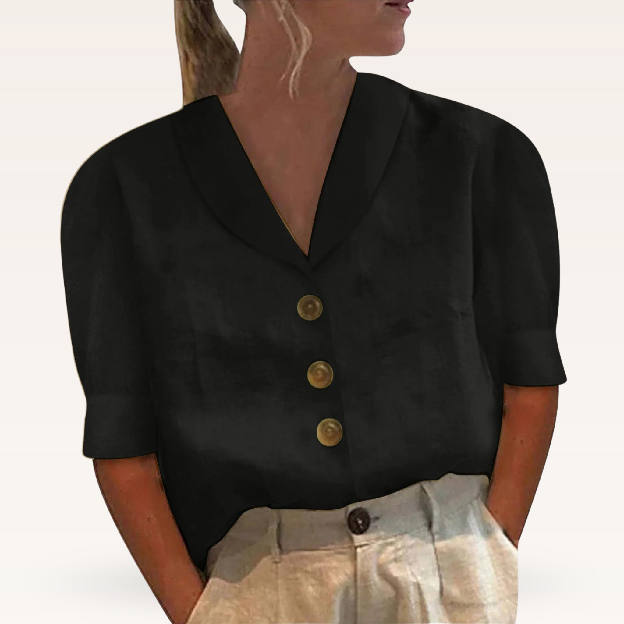Relaxed Comfort Shirt – White