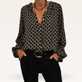 Women's Geometric Print Blouse