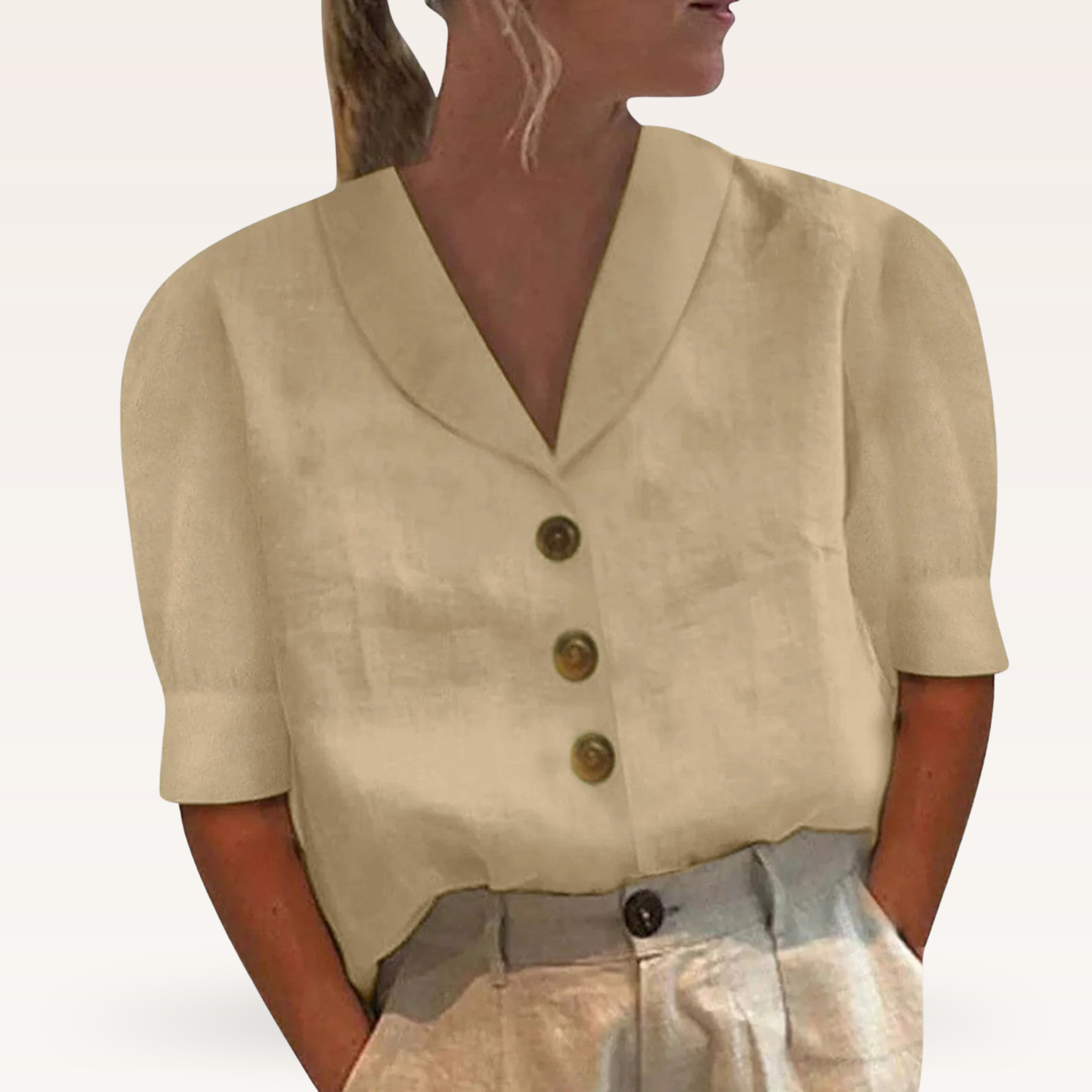 Comfort Blouse – White