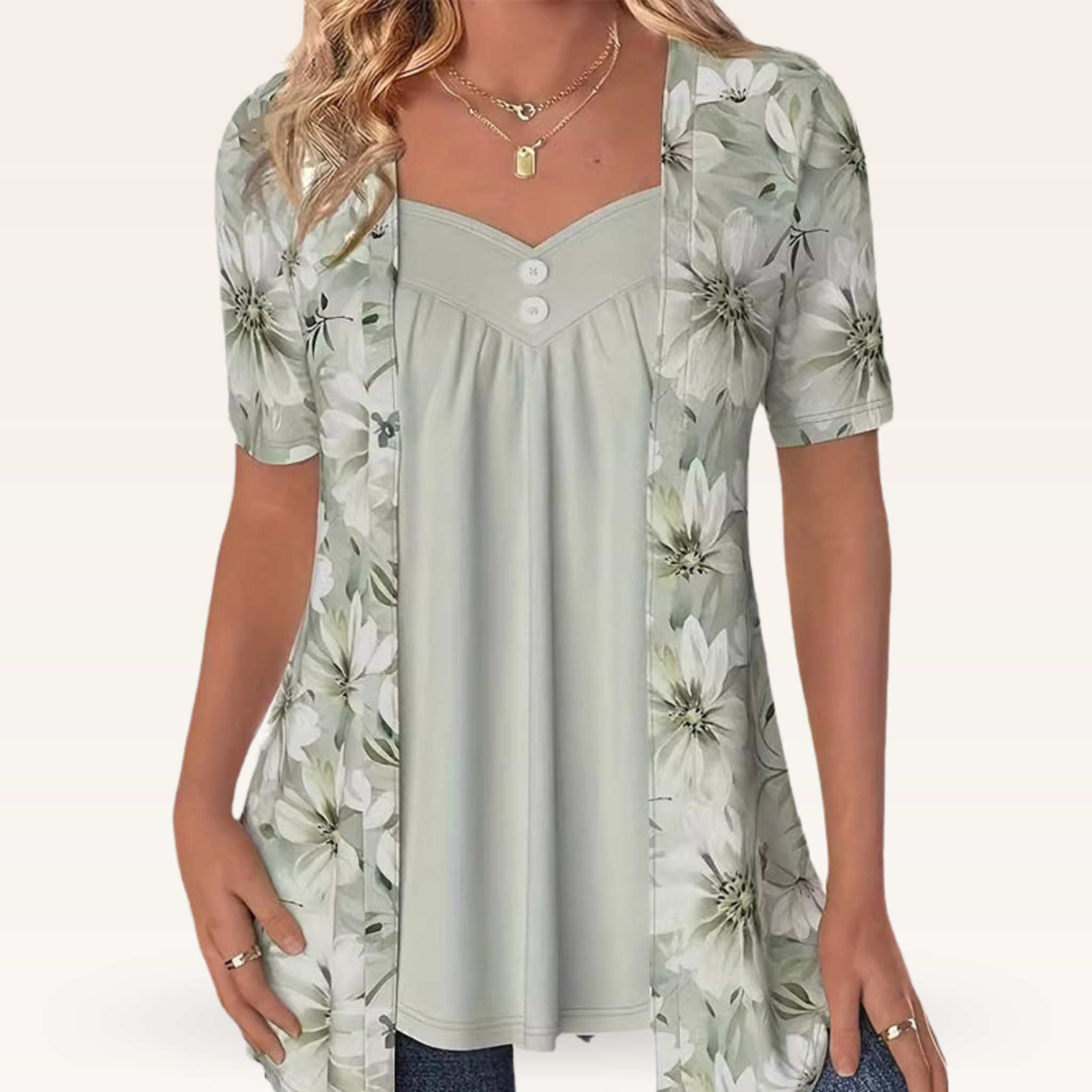 Women's Floral Print Blouse