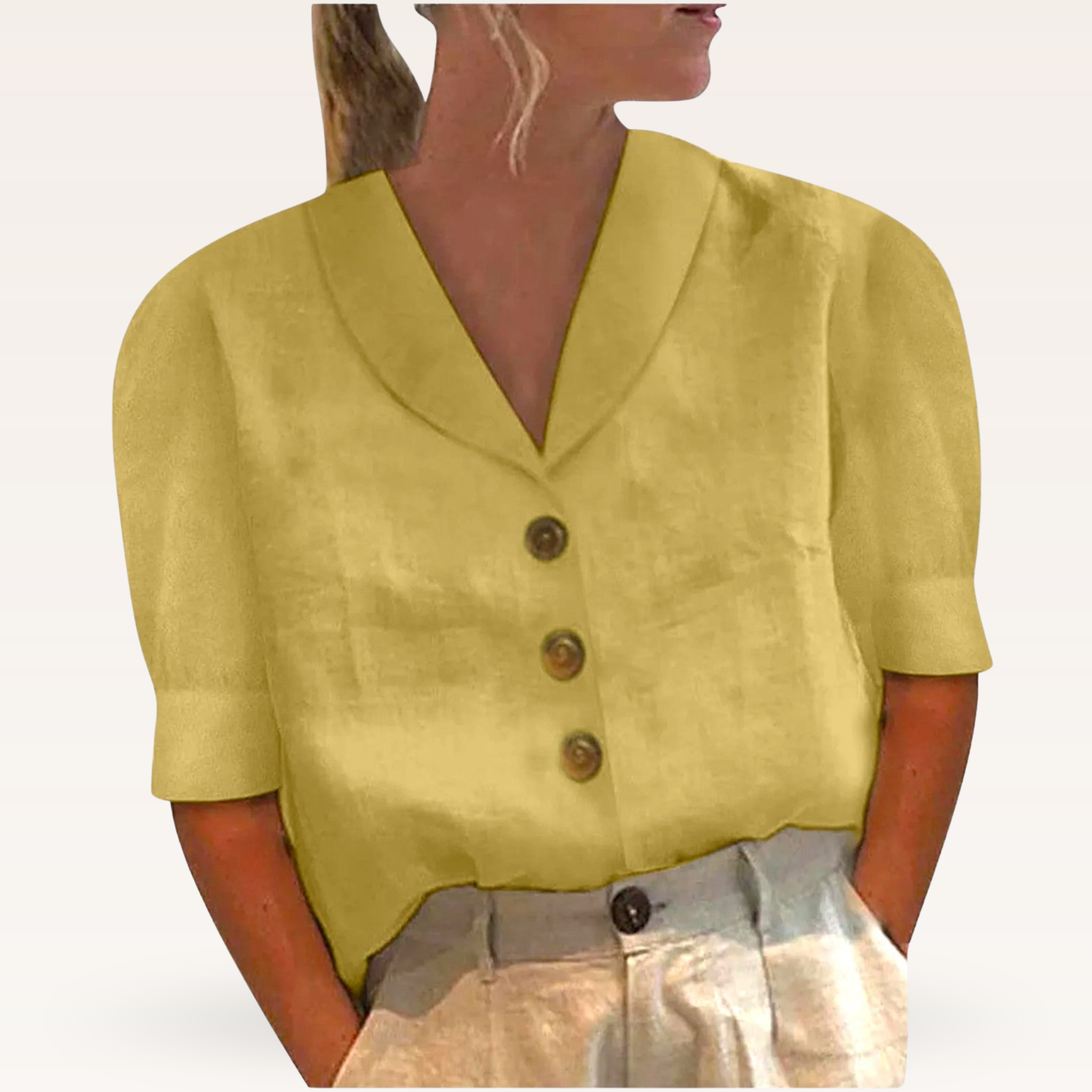 Comfort Blouse – White