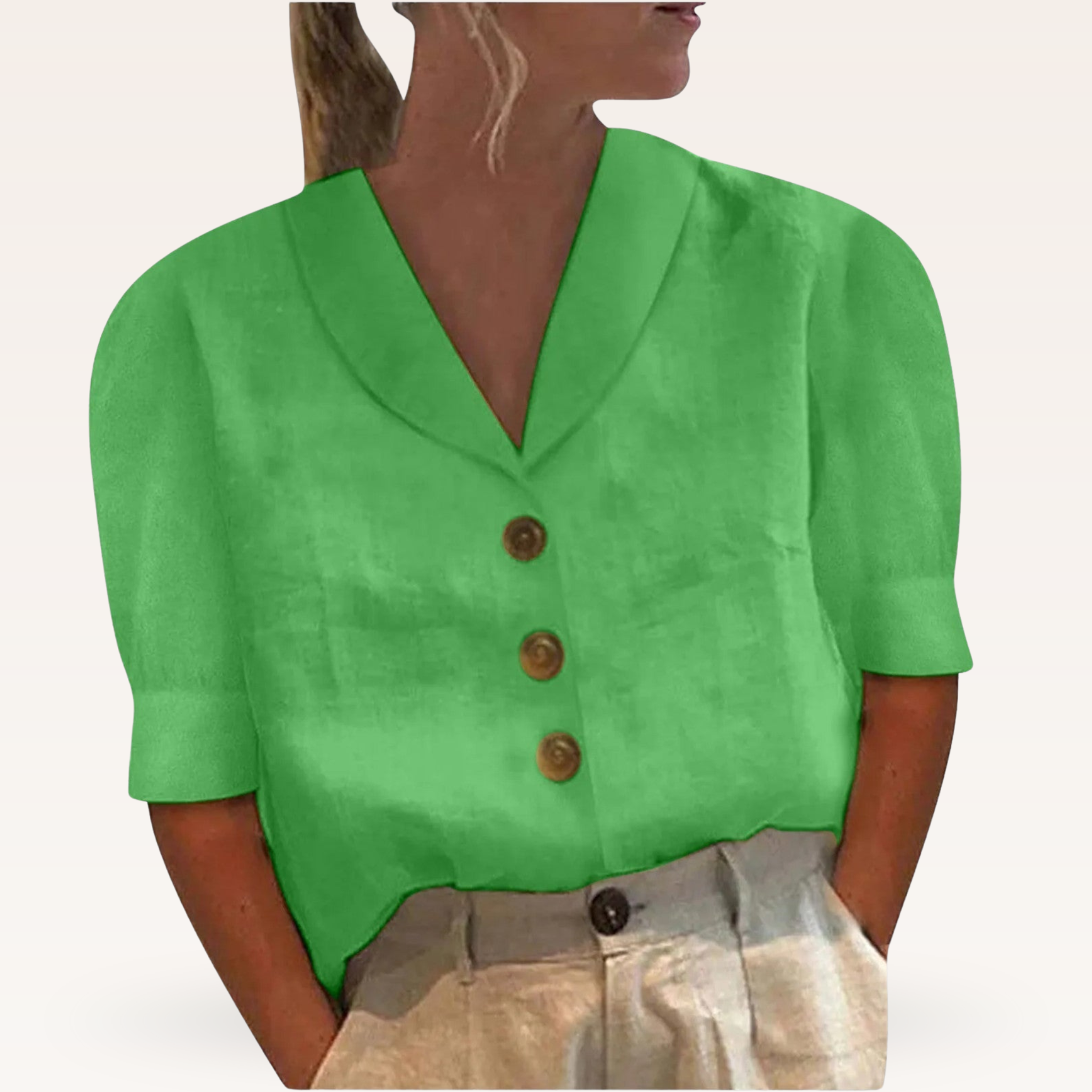 Relaxed Comfort Shirt – White