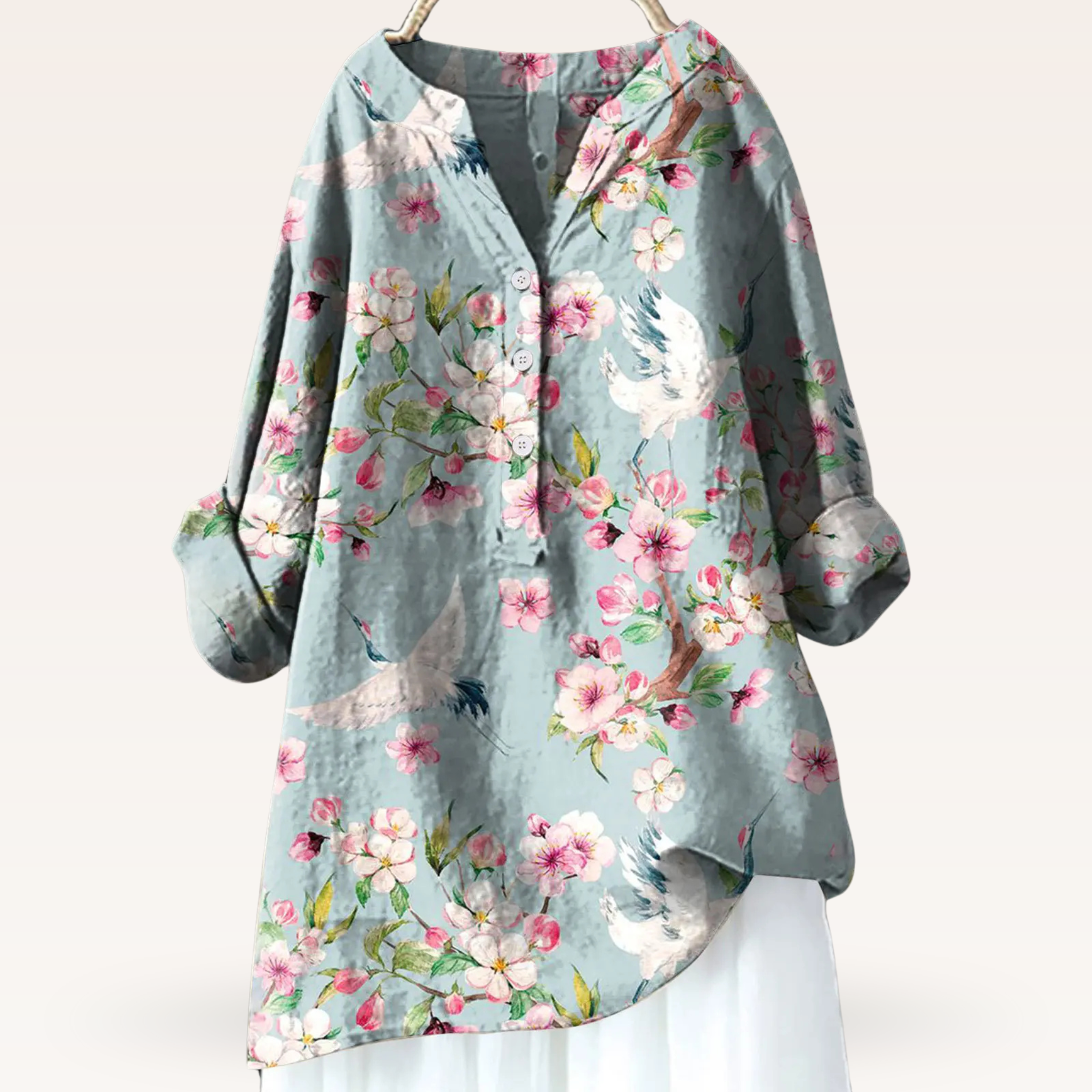 Women's Fine Floral Blouse