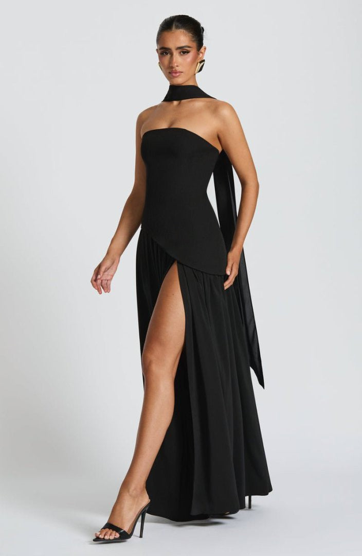 Tullulah Maxi Dress – Black