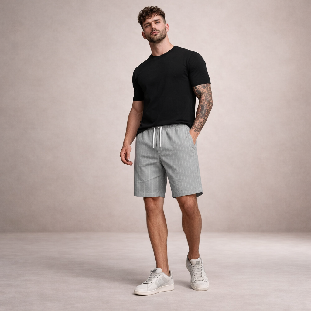 Men's Linen Shorts