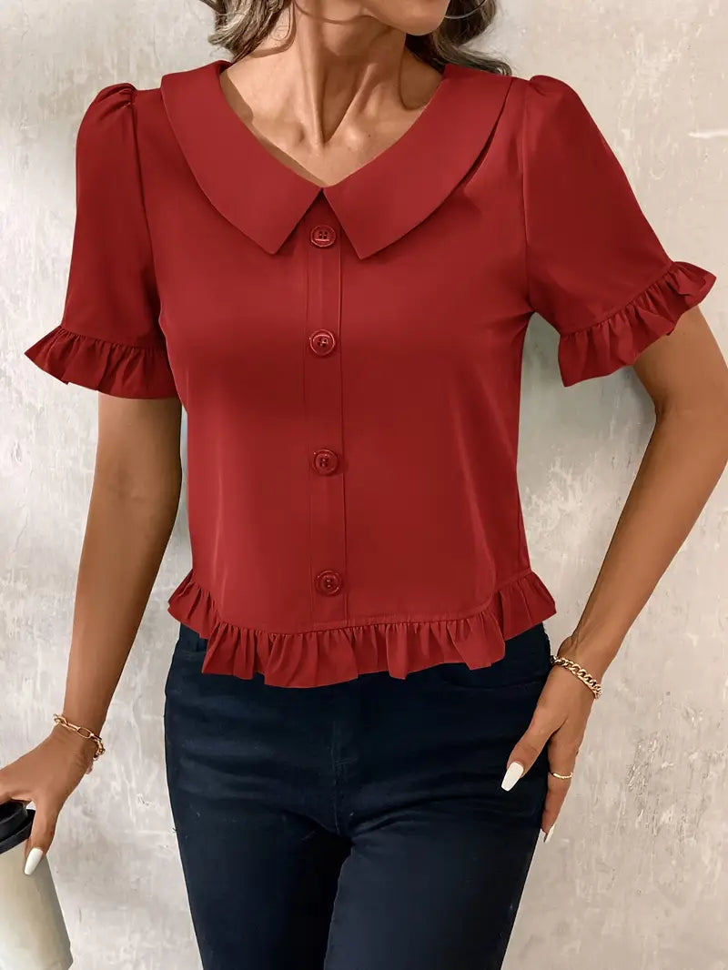 Elegant Blouse – Khaki