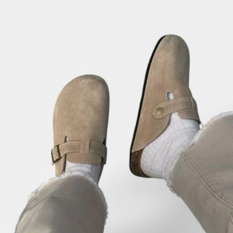 Unisex Adjustable Buckle Clogs