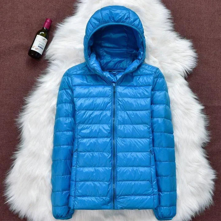 Ultralight Quilted Jacket with Hood
