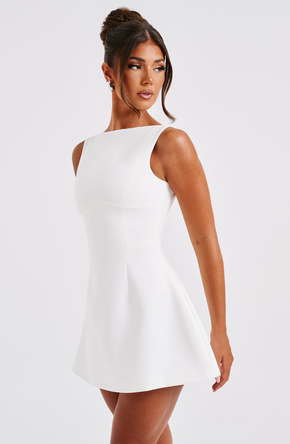 Ophelia Mini Dress – Ivory