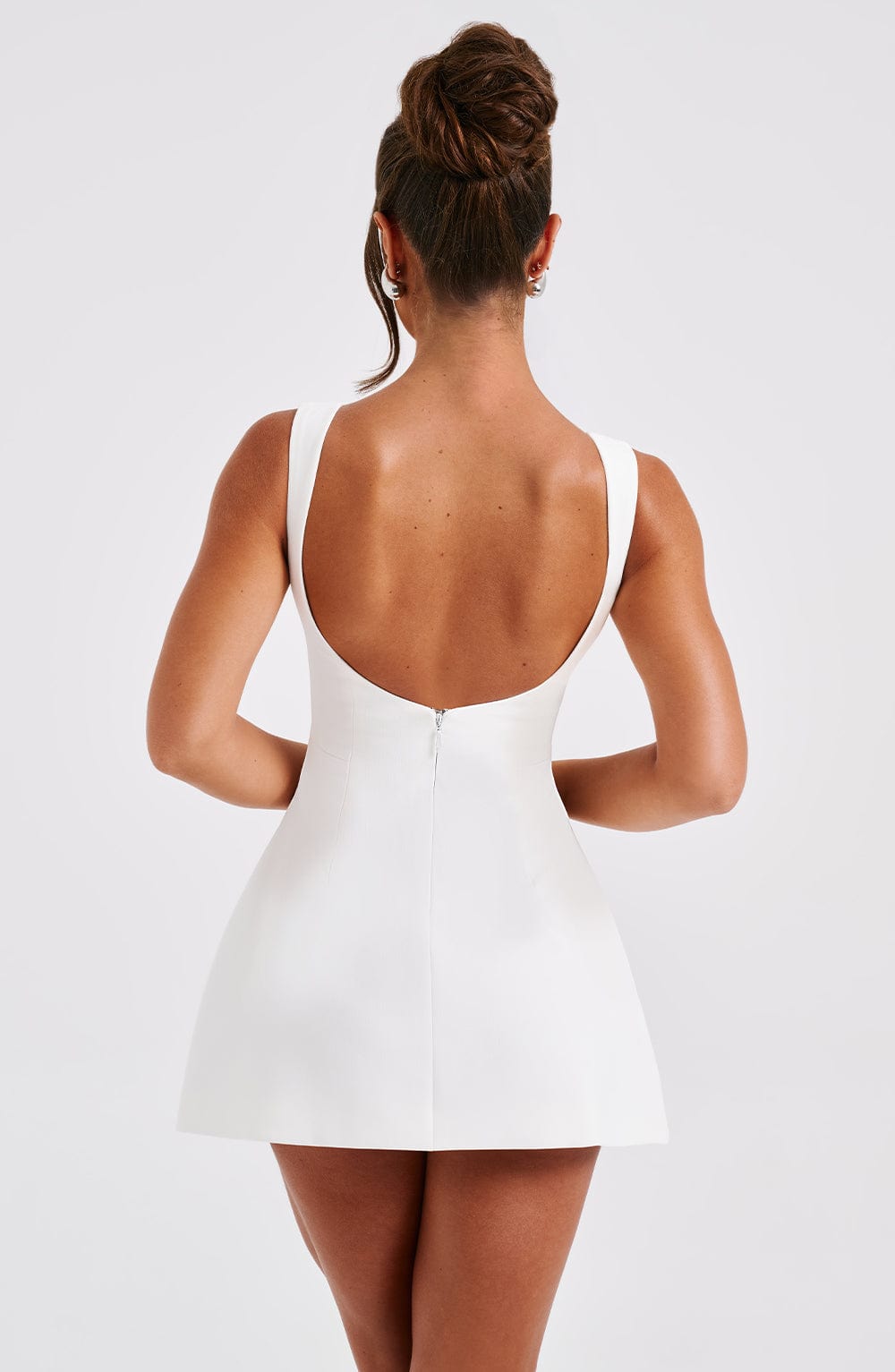 Ophelia Mini Dress – Ivory