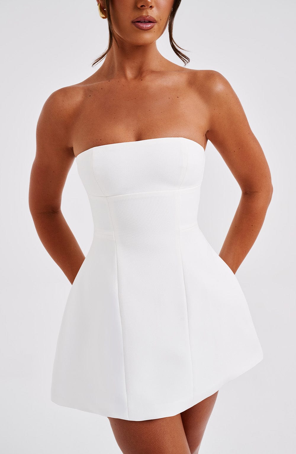 Asha Mini Dress – Ivory
