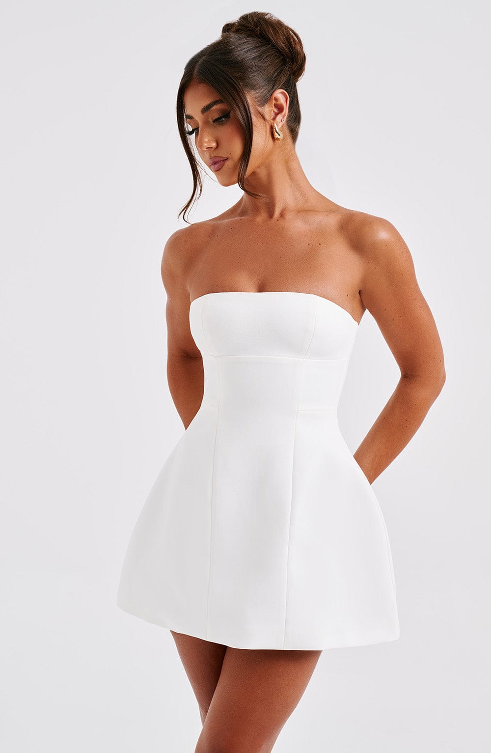 Asha Mini Dress – Ivory