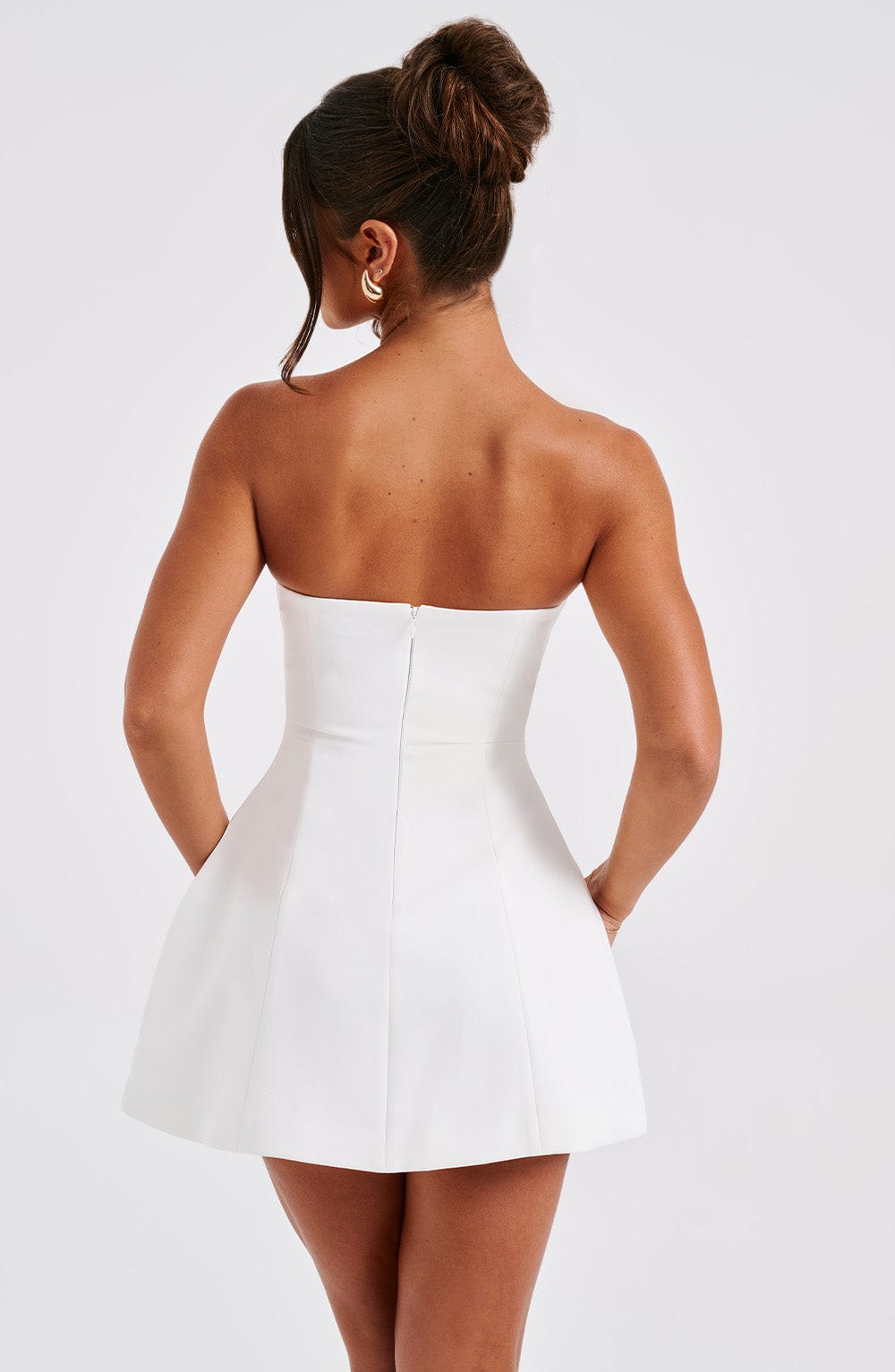 Asha Mini Dress – Ivory