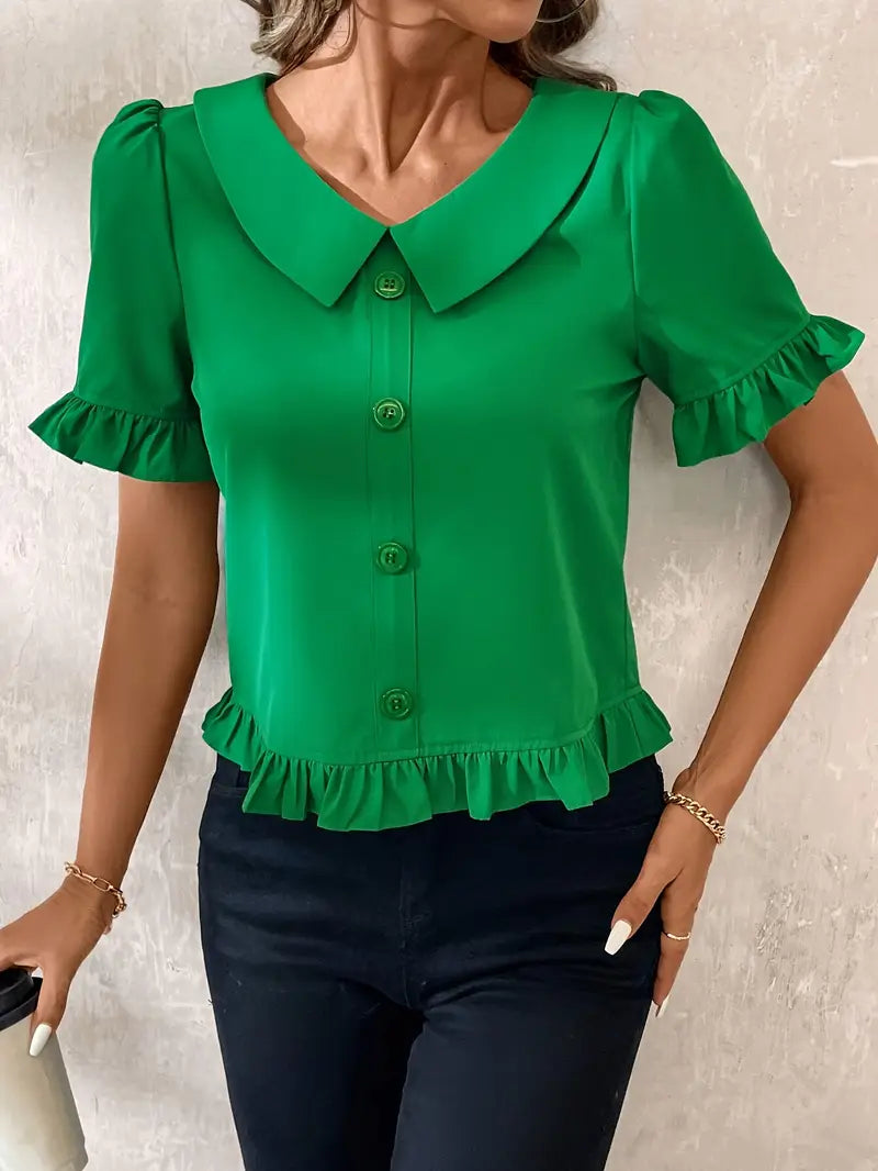 Elegant Blouse – Khaki