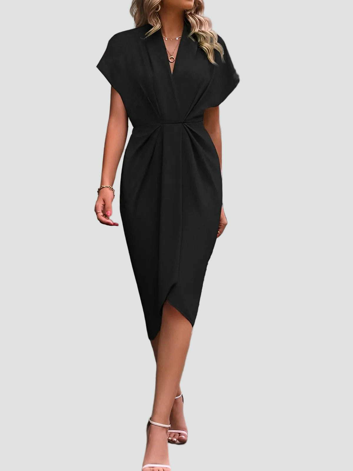Women's Soft Wrap Dress