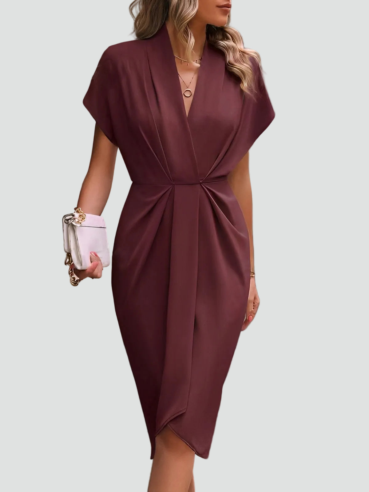 Women's Soft Wrap Dress