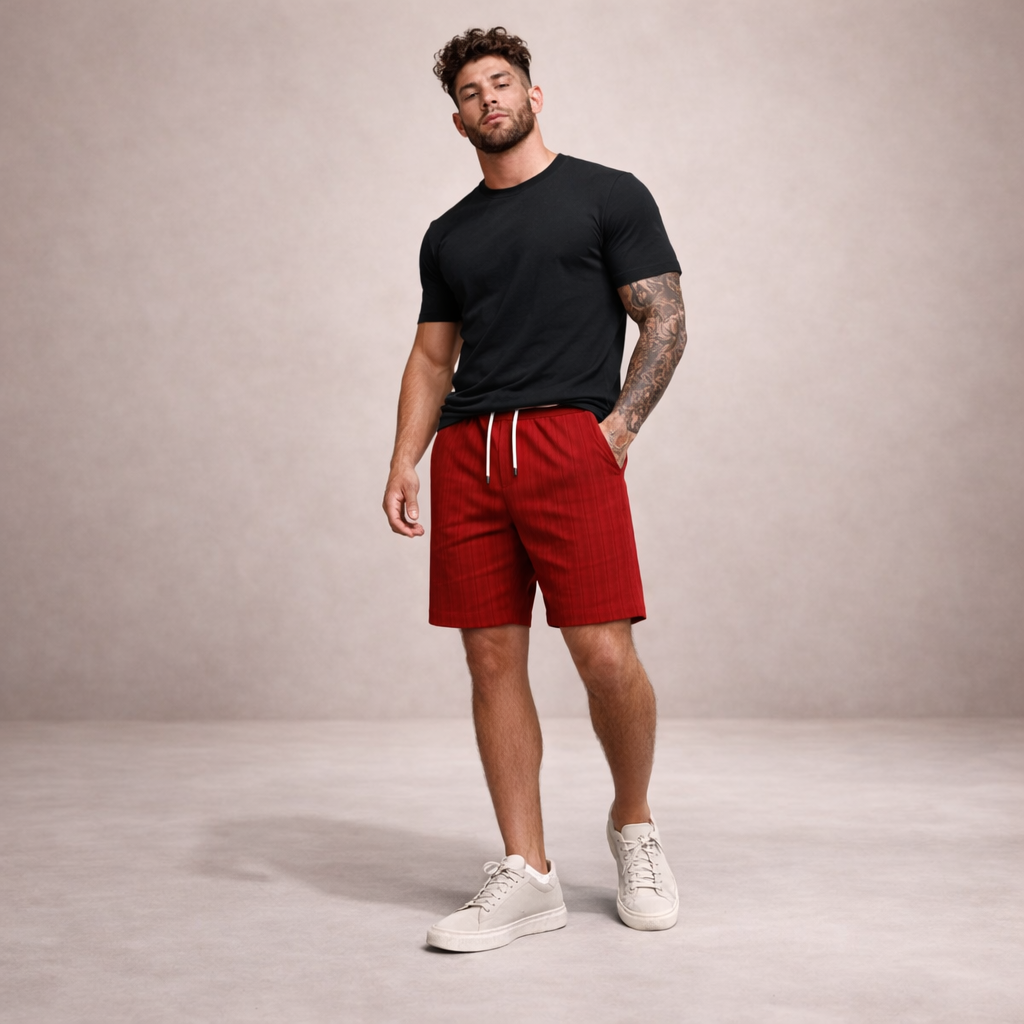 Men's Linen Shorts