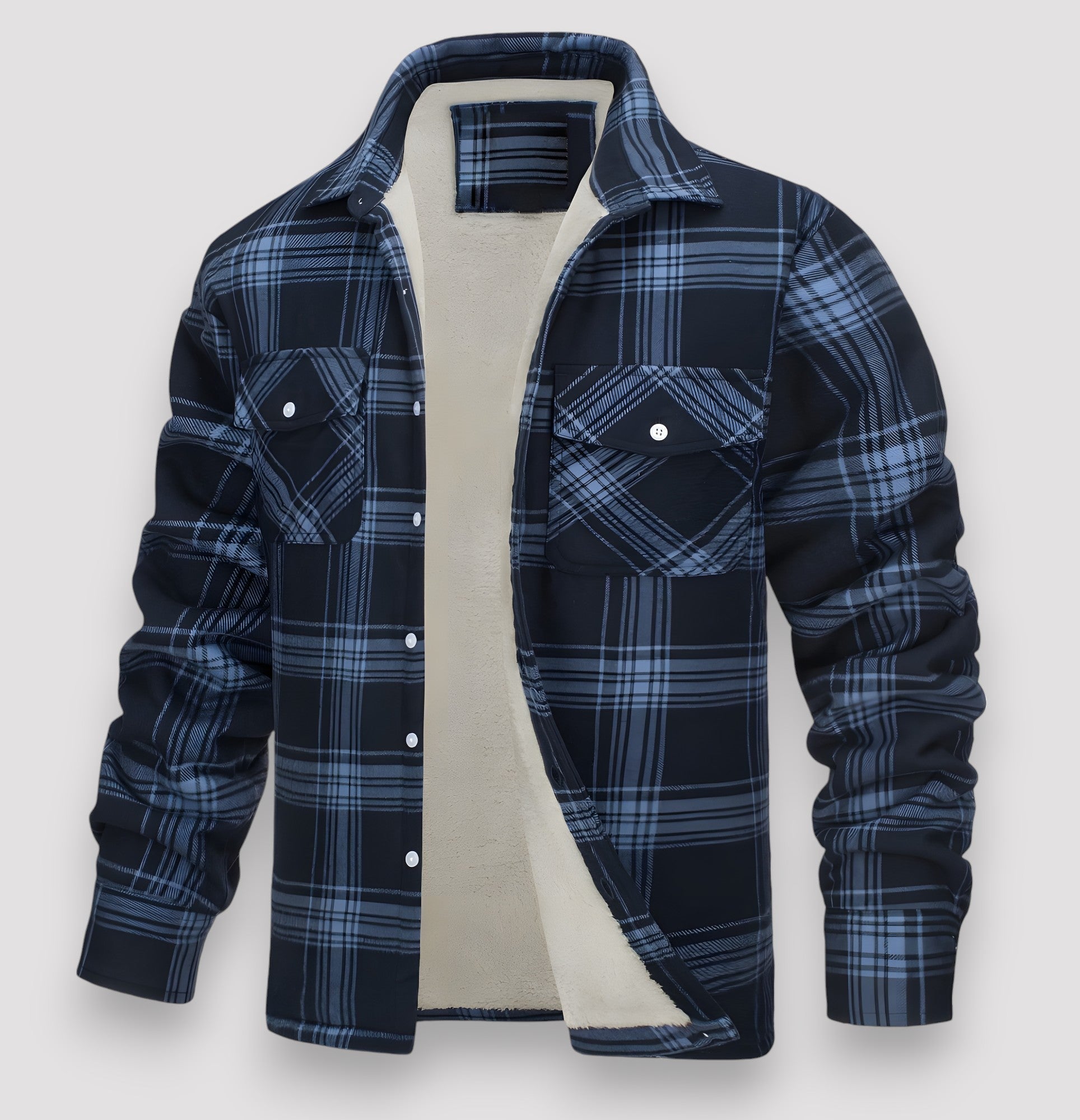 Men's Flannel Shirt Jacket