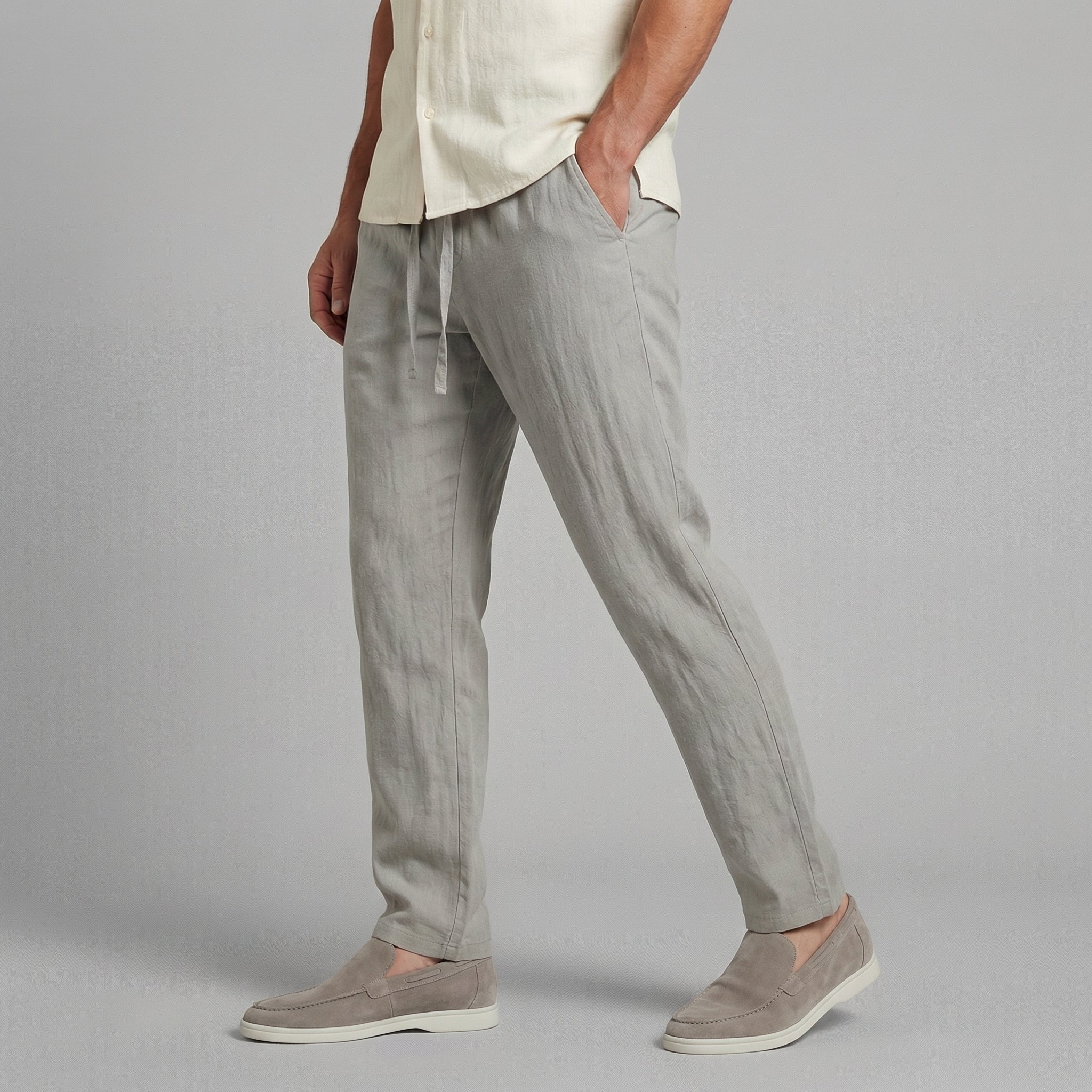 Men's Wide Leg Casual Pants