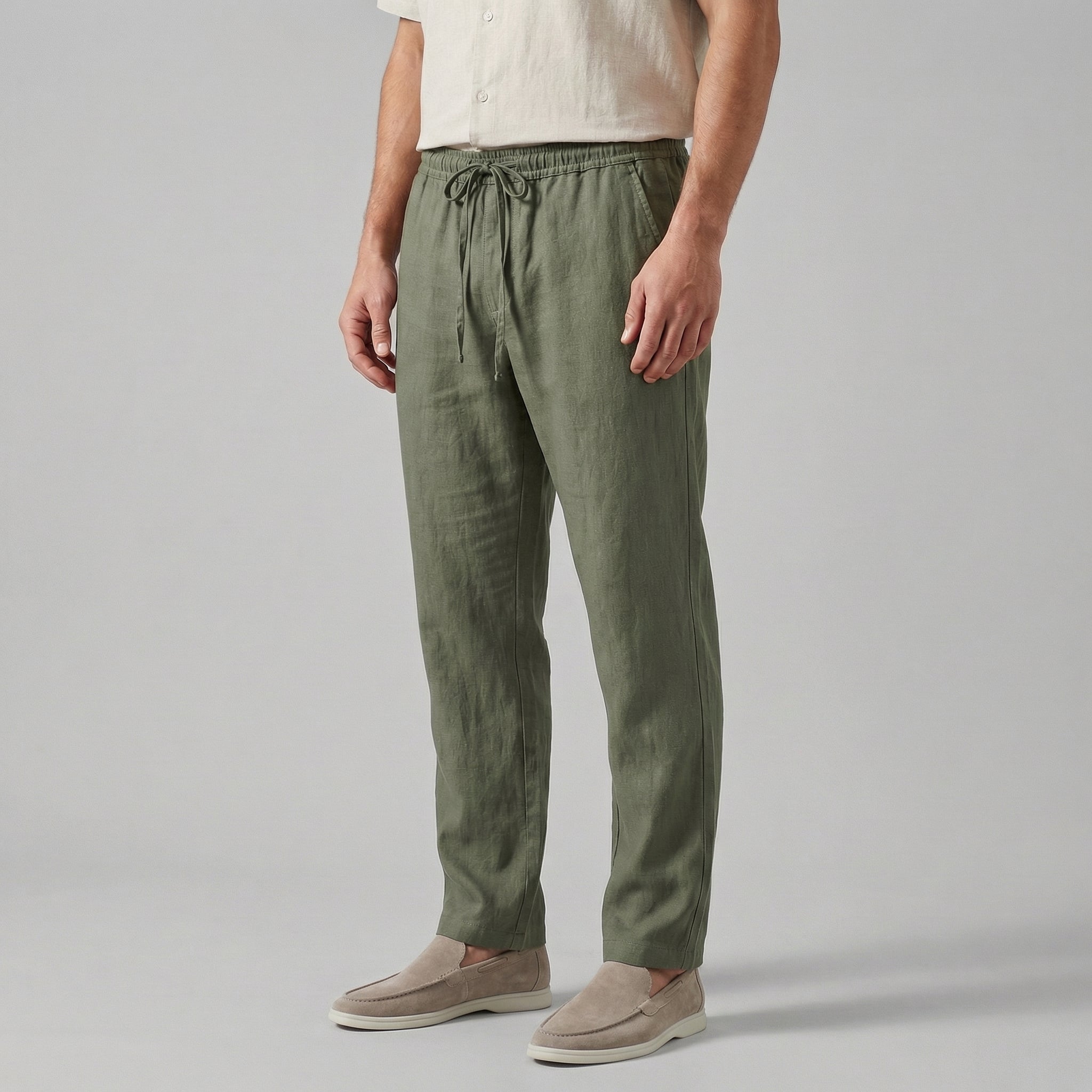 Men's Wide Leg Casual Pants