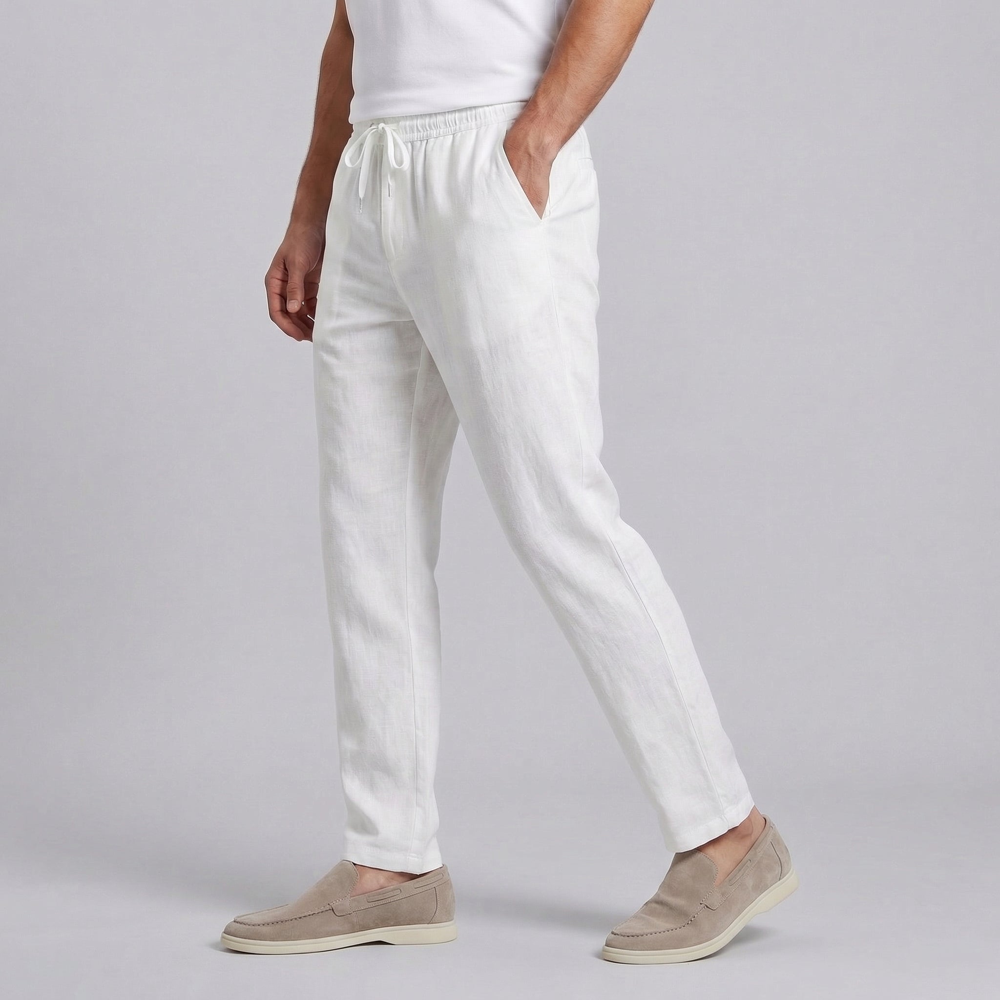 Men's Wide Leg Casual Pants