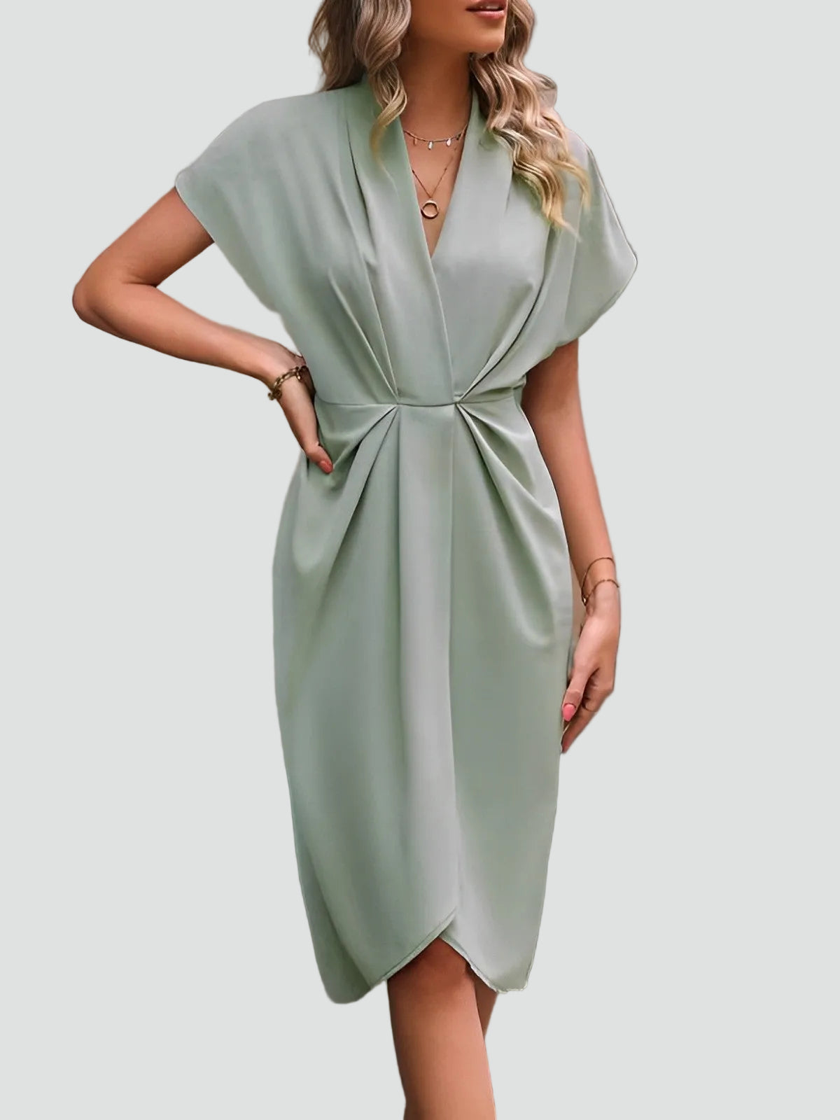 Women's Soft Wrap Dress