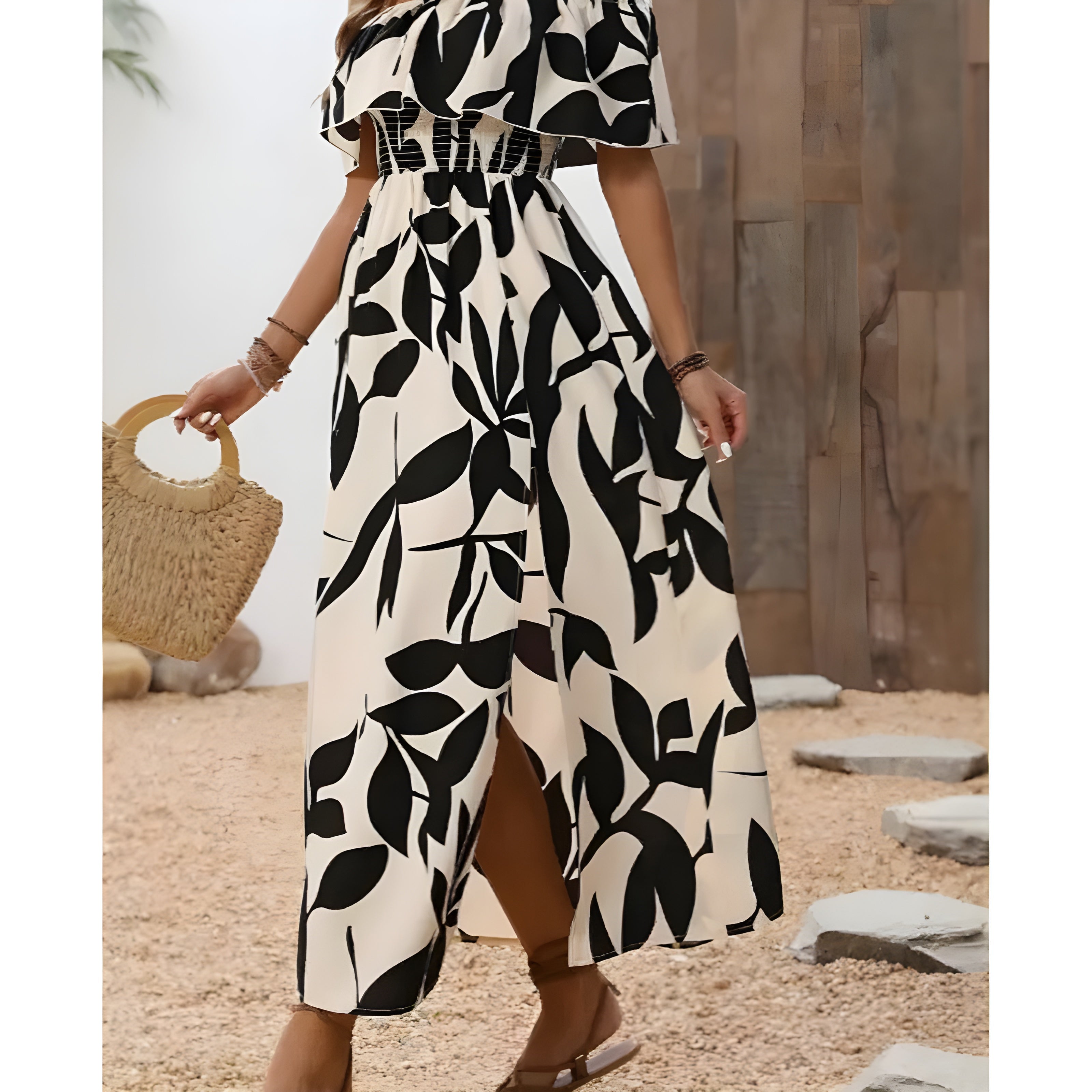 Women's Airy Maxi Dress – Print