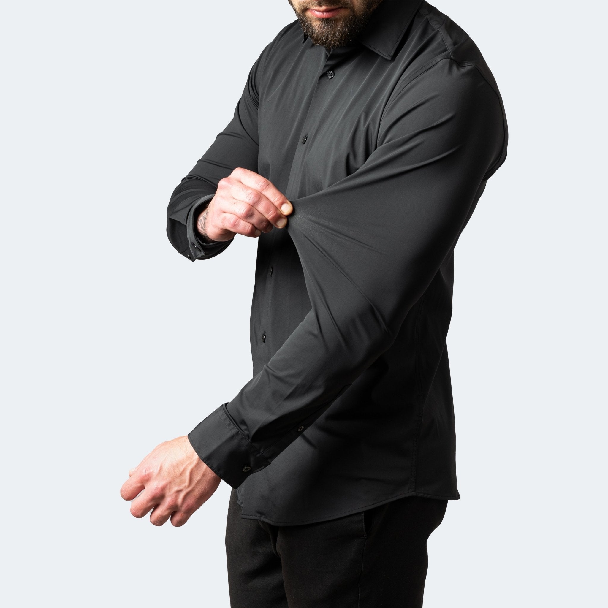 Men's Stretch Wrinkle-Free Dress Shirt