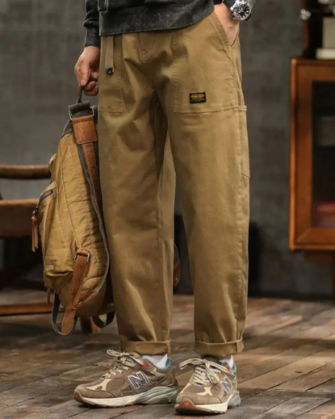 Men's Rugged Cargo Trousers