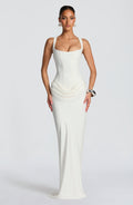 Cornelia Maxi Dress – Ivory