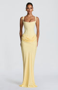 Cornelia Maxi Dress – Lemon