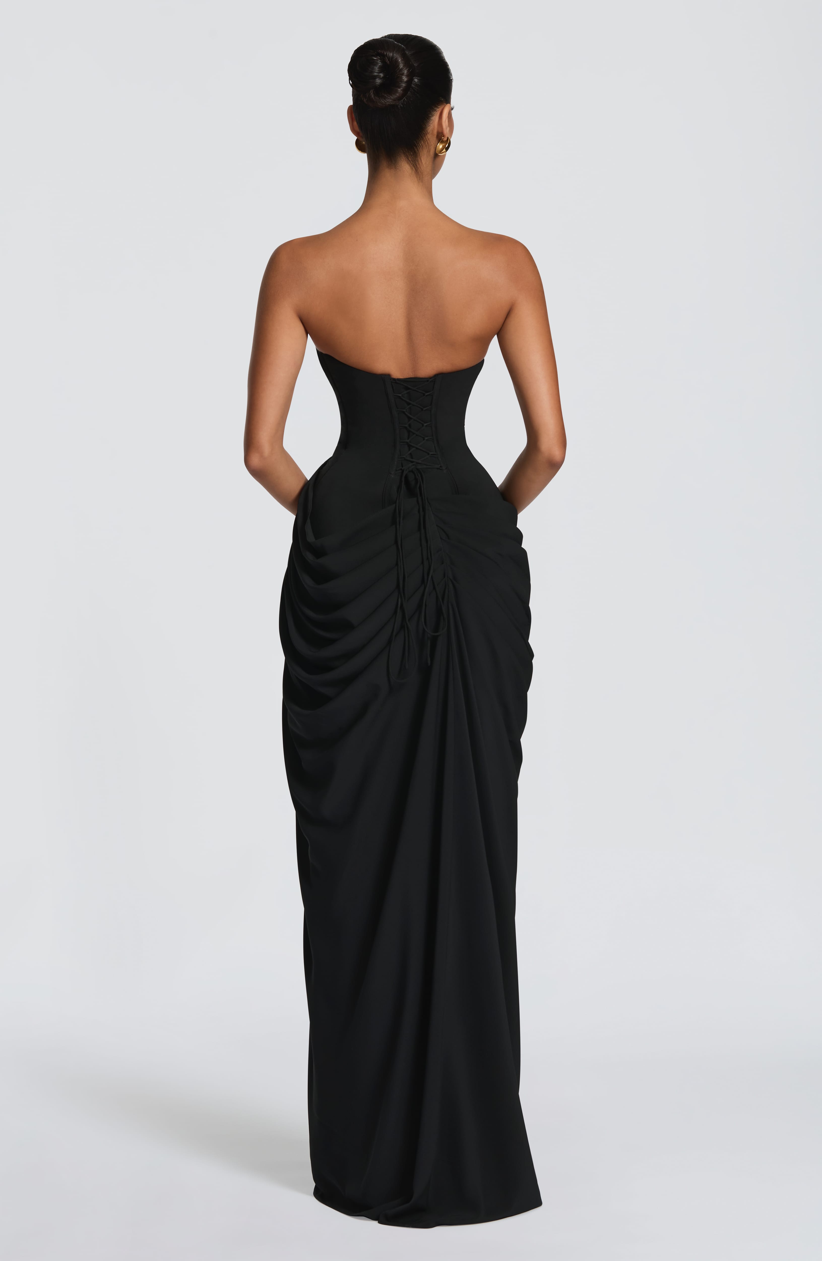 Cyra Maxi Dress – Black