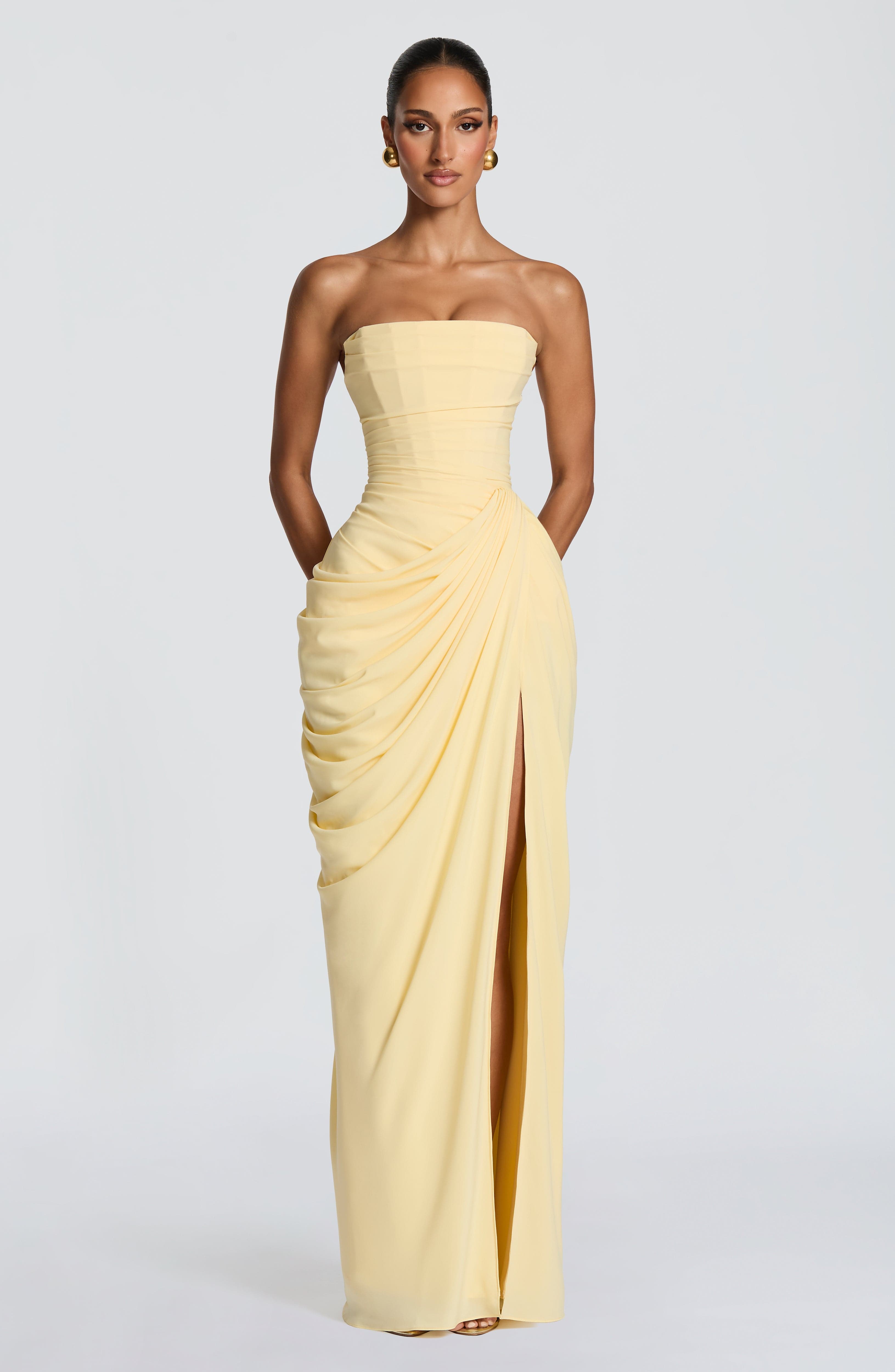 Celeste Maxi Dress – Lemon