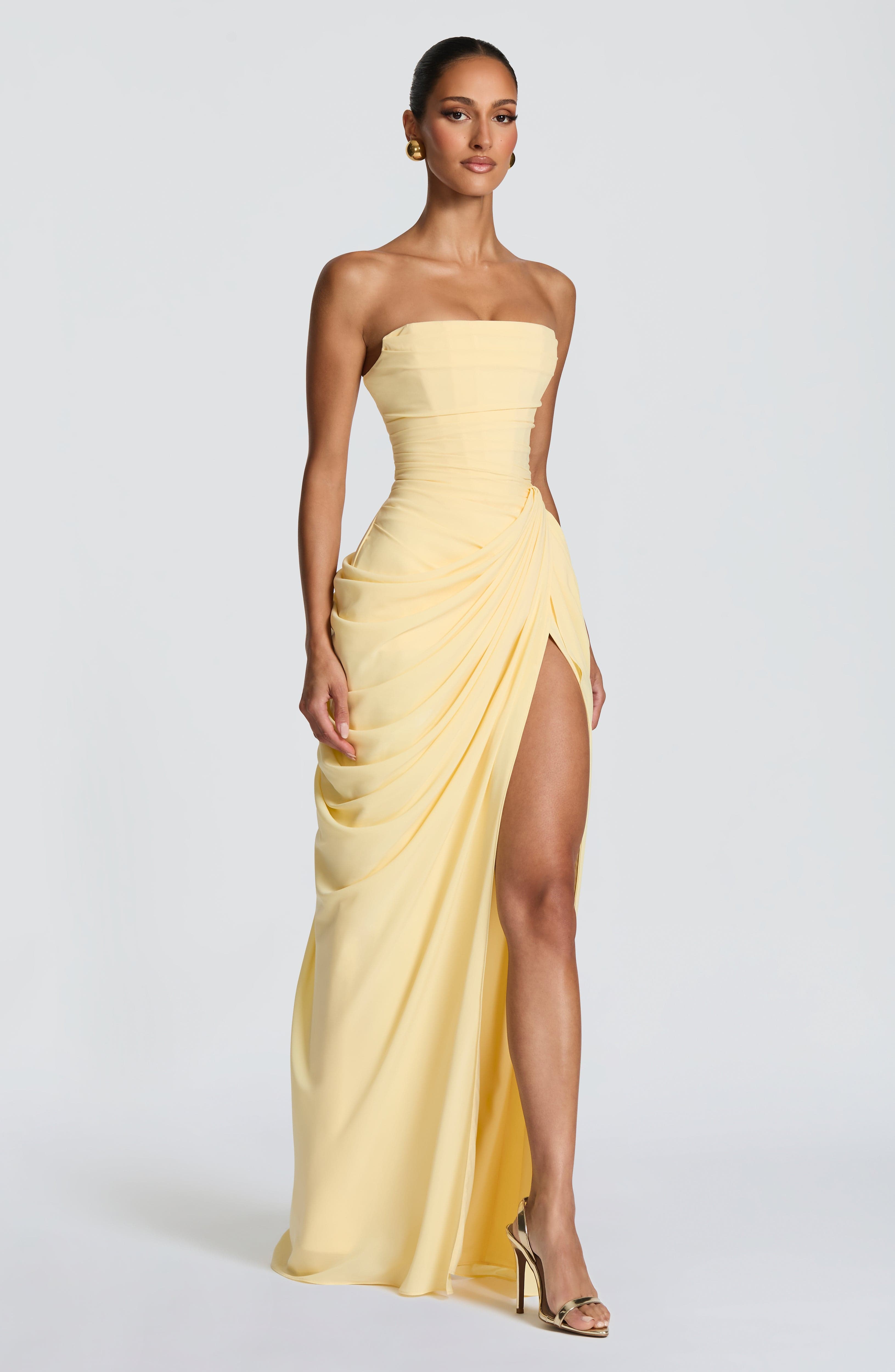 Celeste Maxi Dress – Lemon