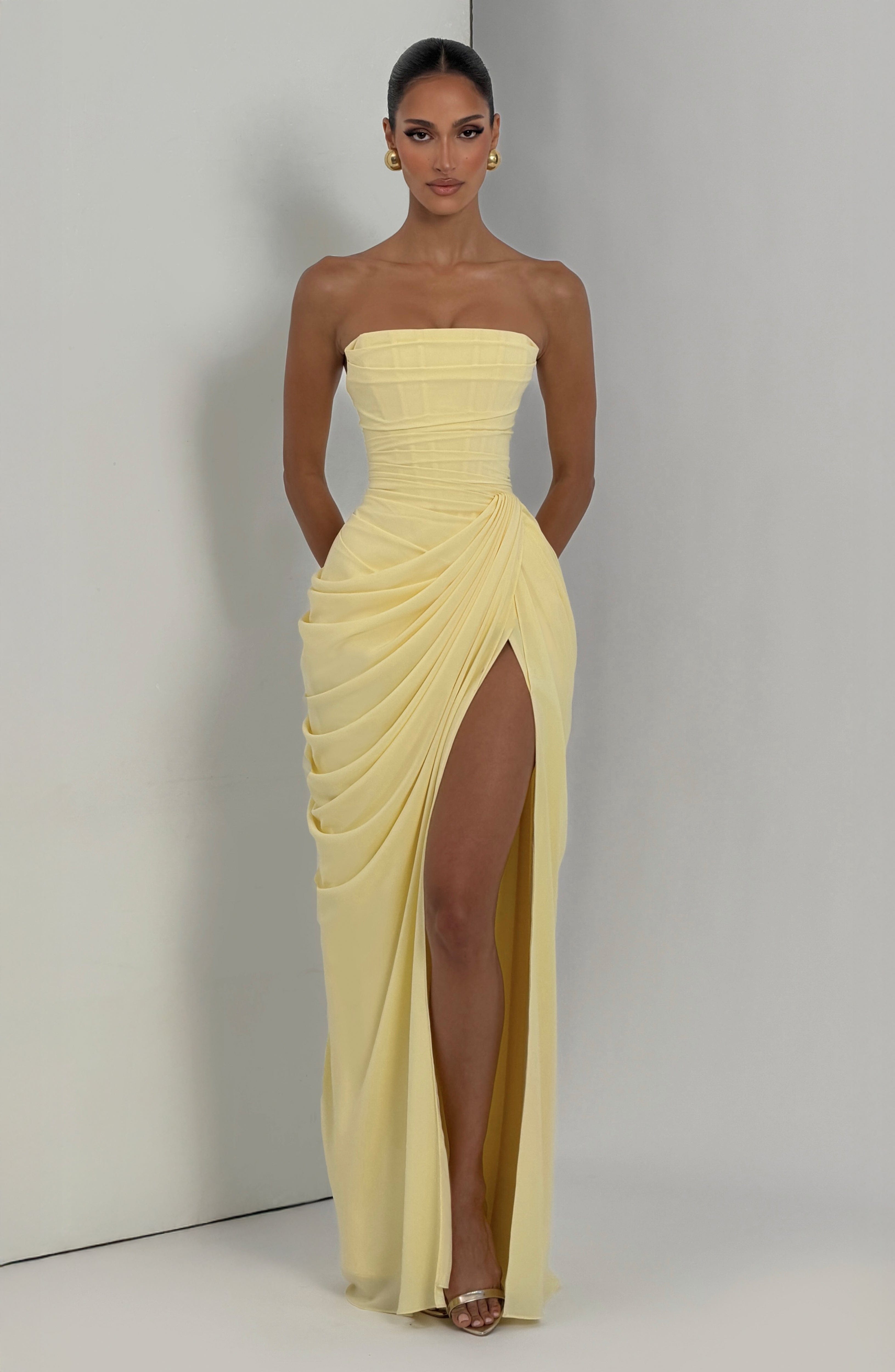 Celeste Maxi Dress – Lemon