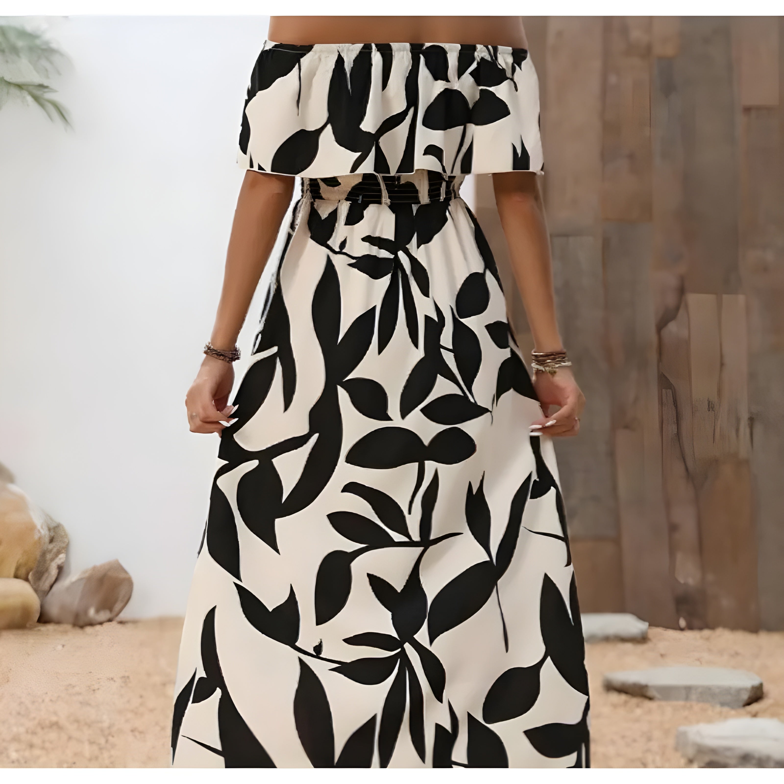 Women's Airy Maxi Dress – Print