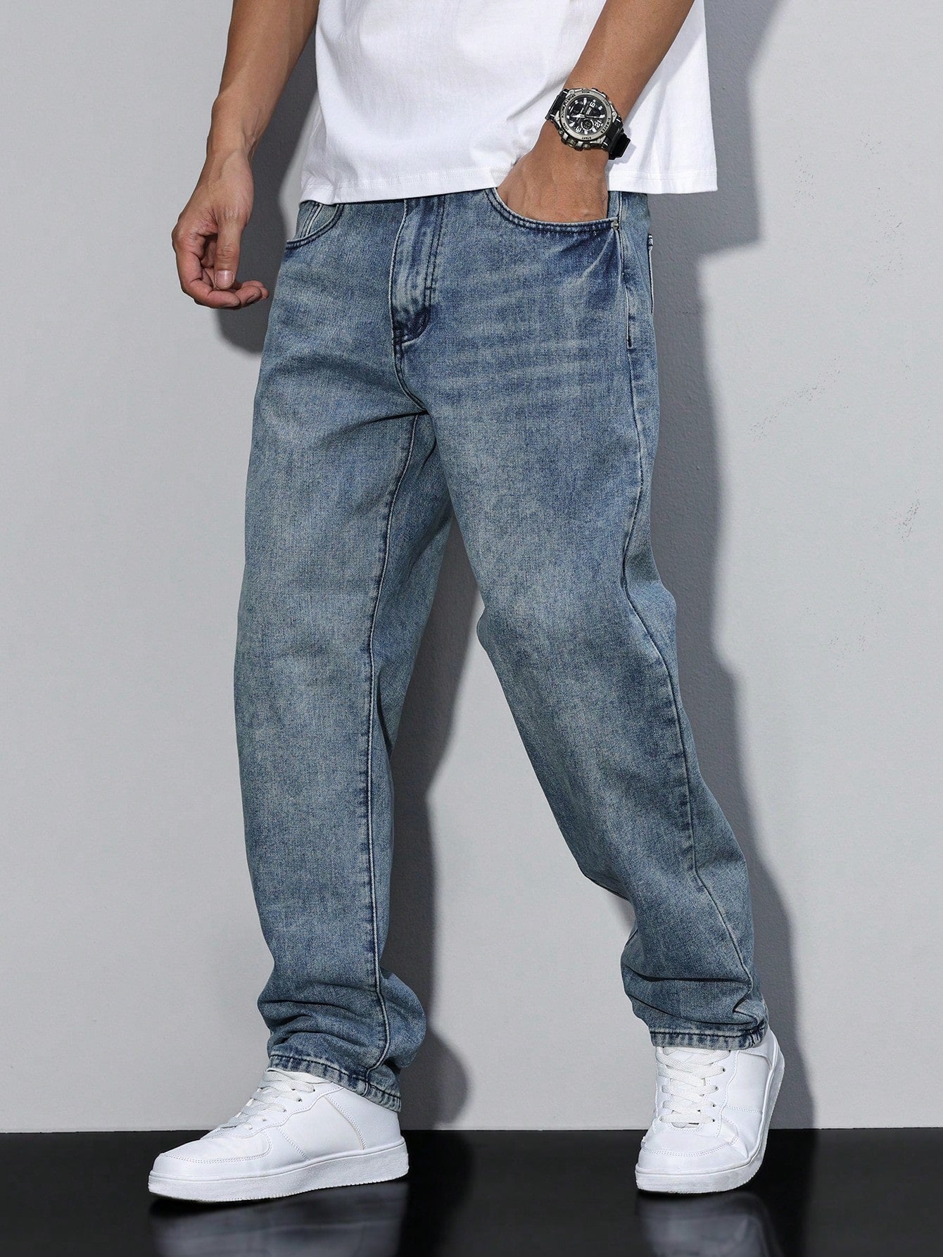 Men's Casual Stretch Jeans