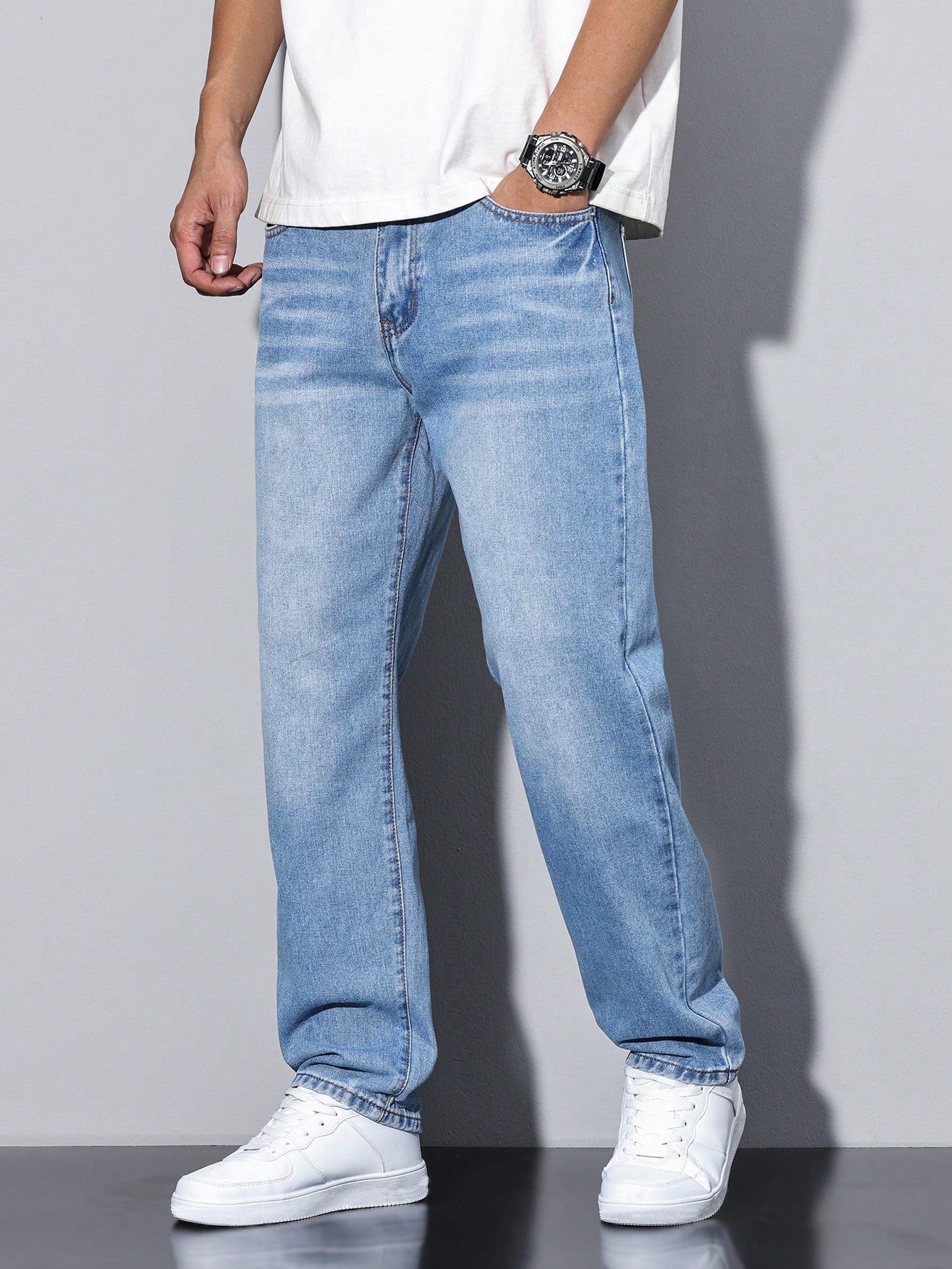 Men's Casual Stretch Jeans