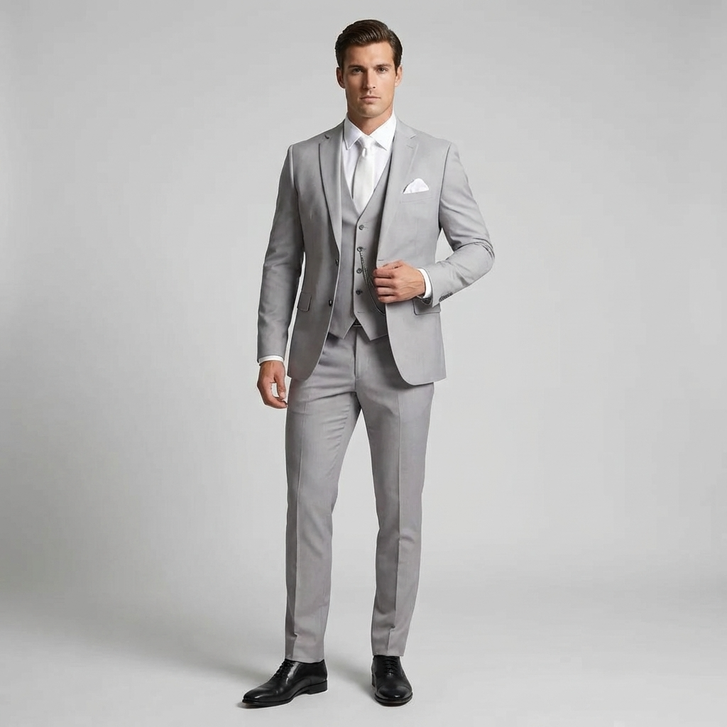 Men's Tailored Three-Piece Suit