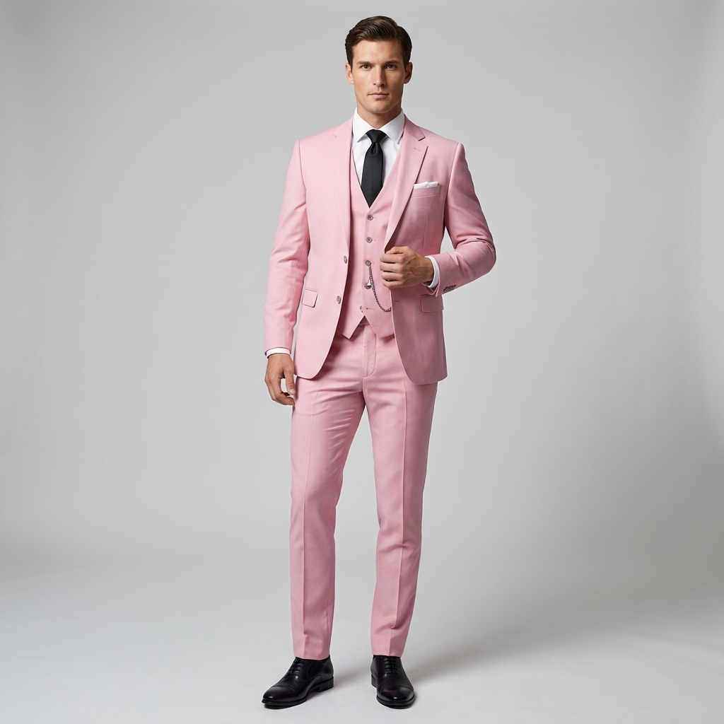 Men's Tailored Three-Piece Suit