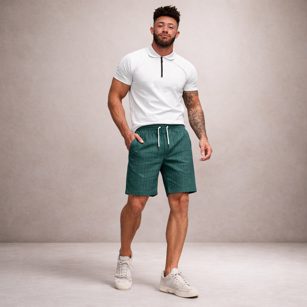 Men's Linen Shorts