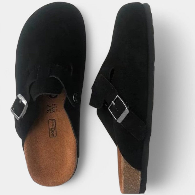 Unisex Adjustable Buckle Clogs